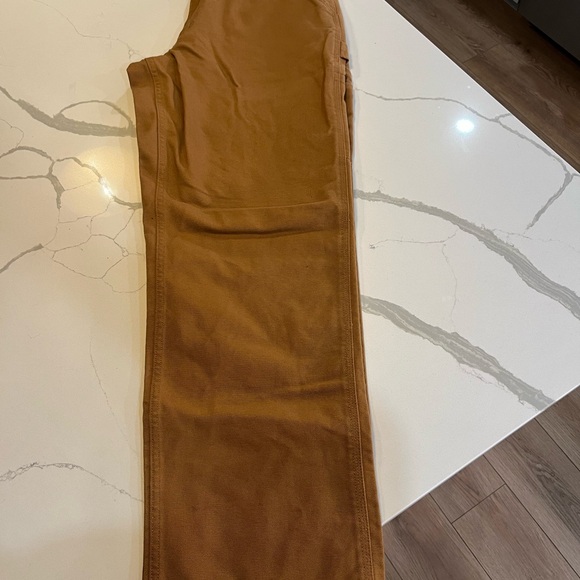 2 Carhartt 33x32 Brown Men’s Utility Work Pant Loose Fit - Picture 5 of 8